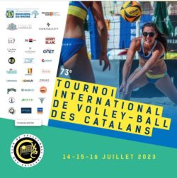 73ème édition du tournoi international du Beach Volley des Catalans 